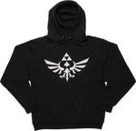 Zelda White Skyward Crest Pullover Hoodie