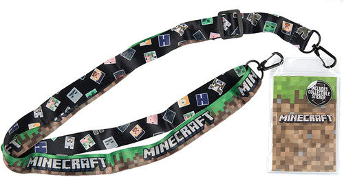 Minecraft Head Toss Multi Lanyard
