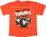8 Ball Will I Get Into Trouble Today Toddler Shirt