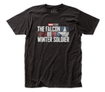 Avengers Falcon Soldier Text T-Shirt