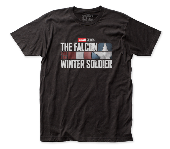 Avengers Falcon Soldier Text T-Shirt
