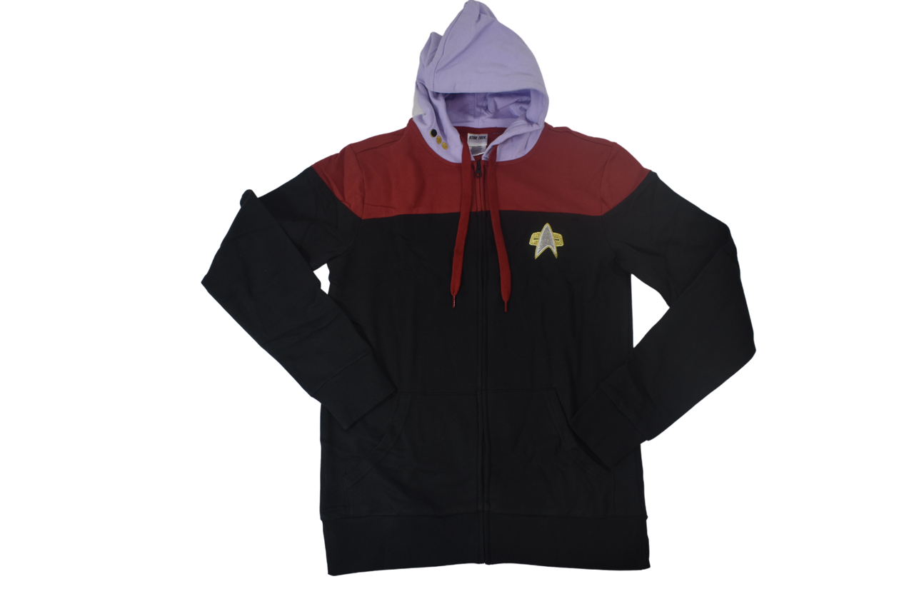 Star Trek Deep Space 9 Red Uniform Hoodie