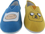 Adventure Time Jake and Finn Slip On Shoe Slippers