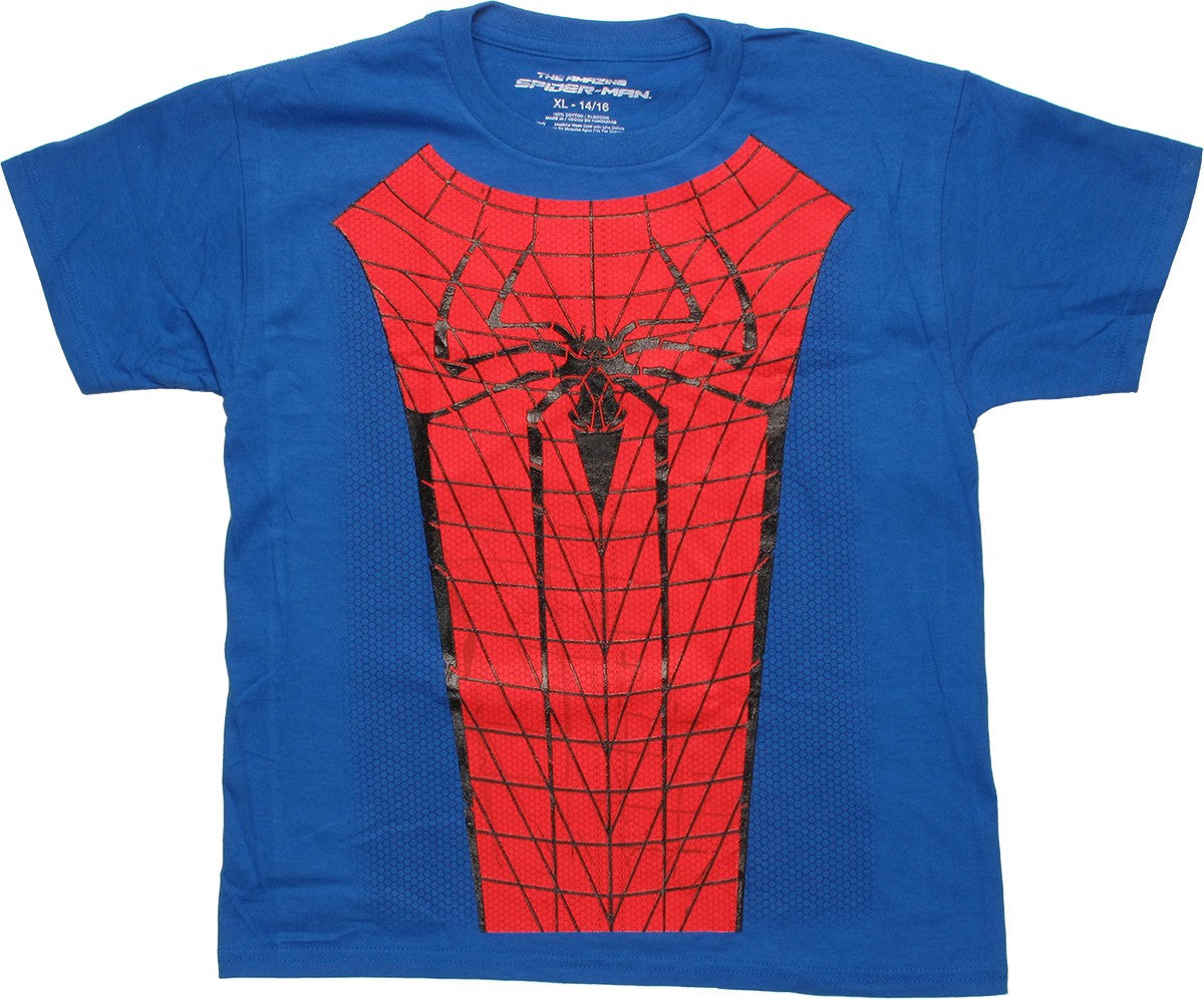Amazing Spiderman Costume Youth T-Shirt