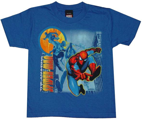 Amazing Spiderman Swing Juvenile T-Shirt