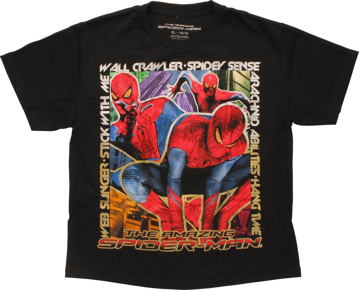 Amazing Spiderman Wall Crawler Youth T-Shirt