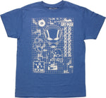 Ant Man Schematics T-Shirt