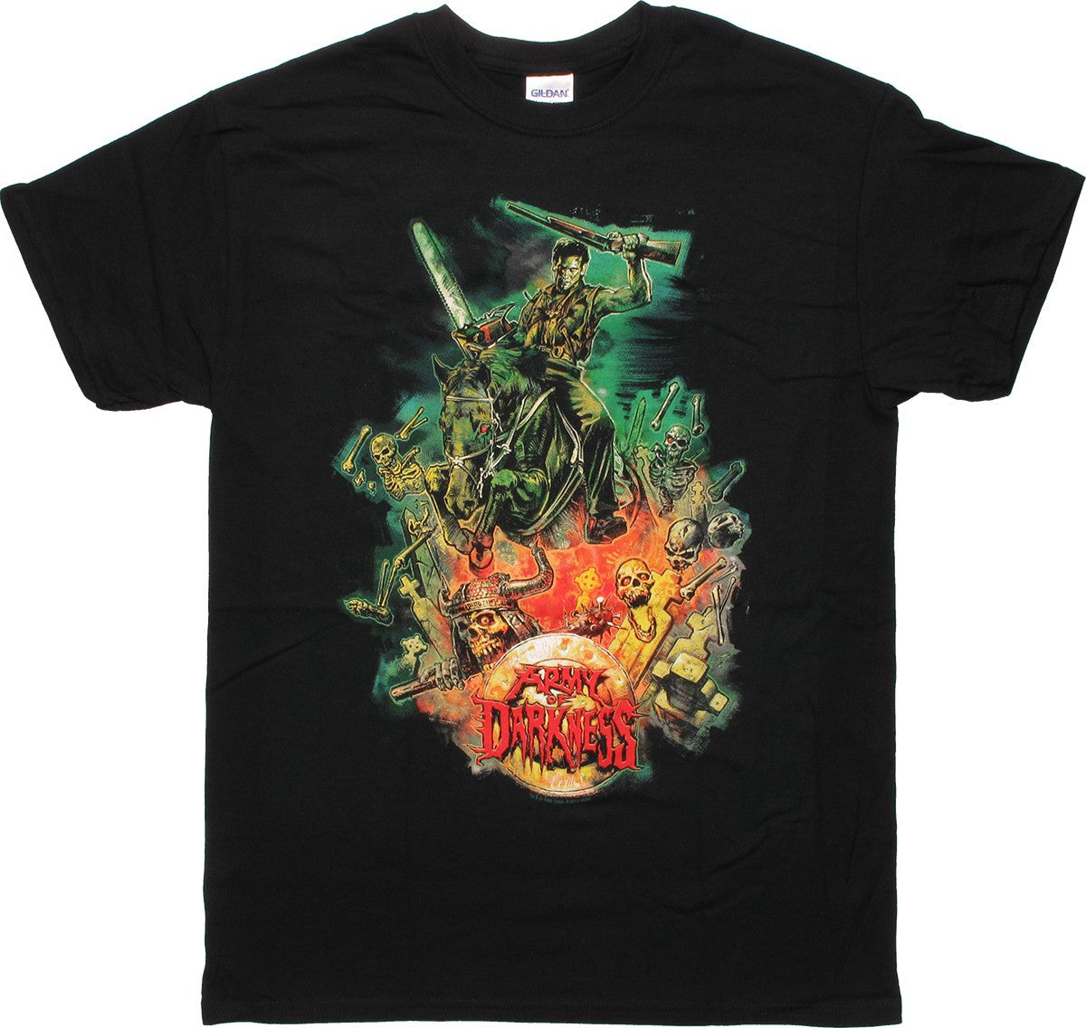 Army of Darkness Graham Humphreys Artwork T-Shirt