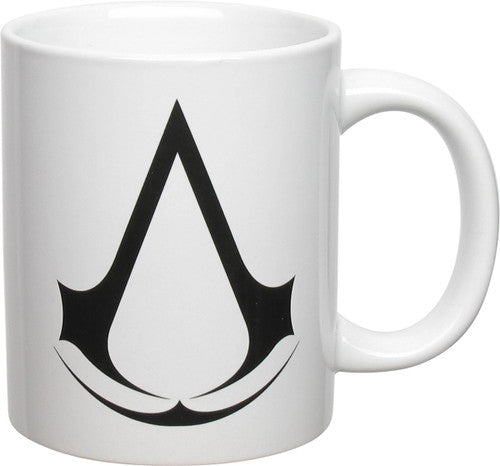 Assassins Creed Logo White Mug