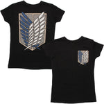 Attack on Titan Survey Corps Logo Baby Tee
