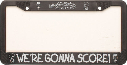 Beavis and Butthead Score License Plate Frame