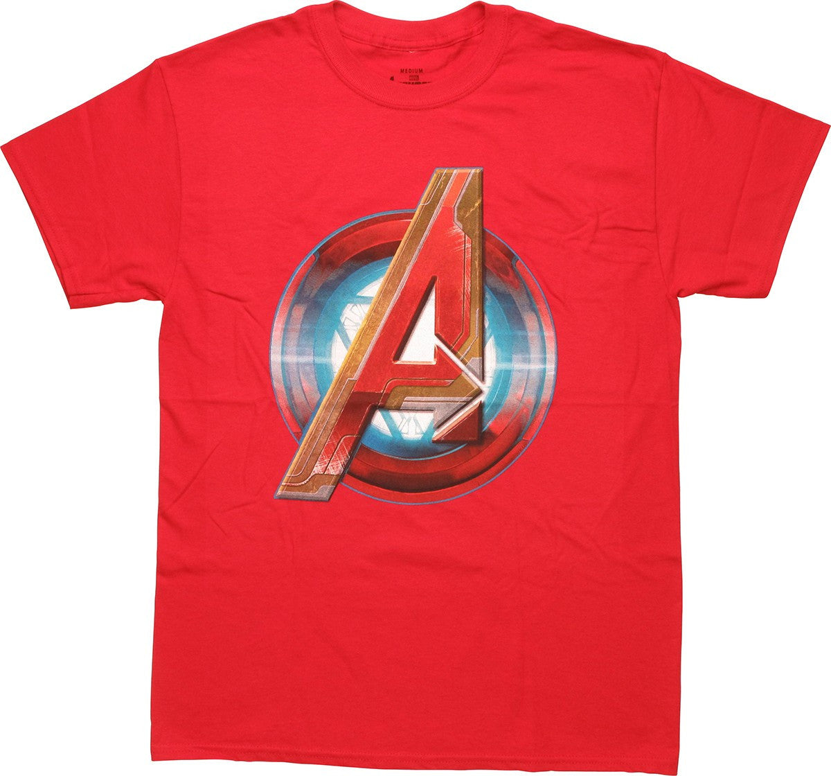 Avengers Iron Man Assemble Logo T-Shirt