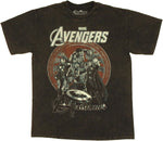 Avengers Movie Group Seal T Shirt