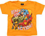 Avengers Ready Action Gold Toddler T-Shirt