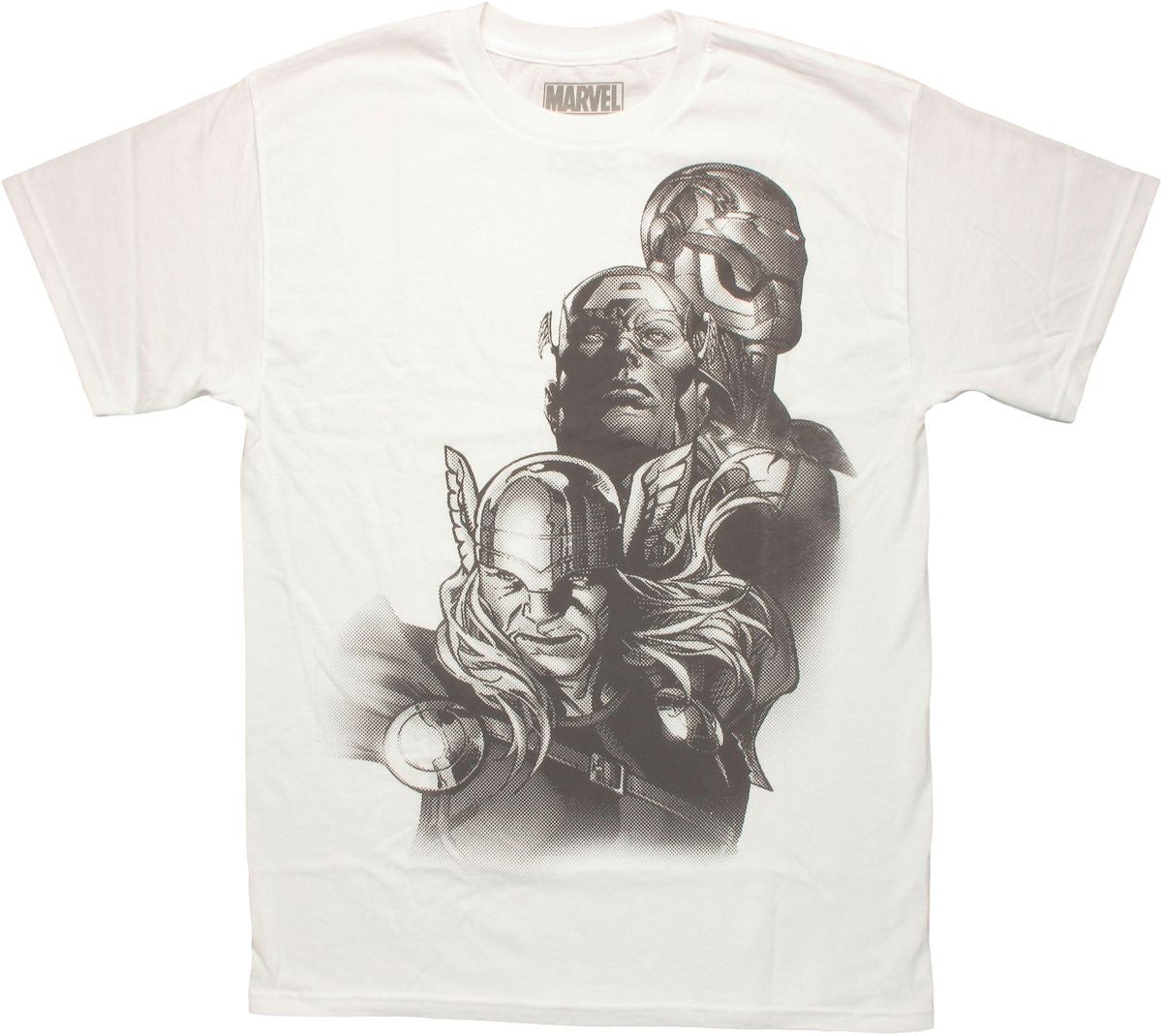 Avengers Trio Halftone T Shirt