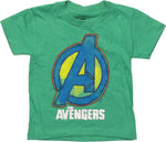 Avengers Watercolor Wash Logo Toddler T-Shirt