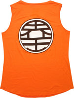 Dragon Ball Z Kame King Sleeveless Juniors T-Shirt