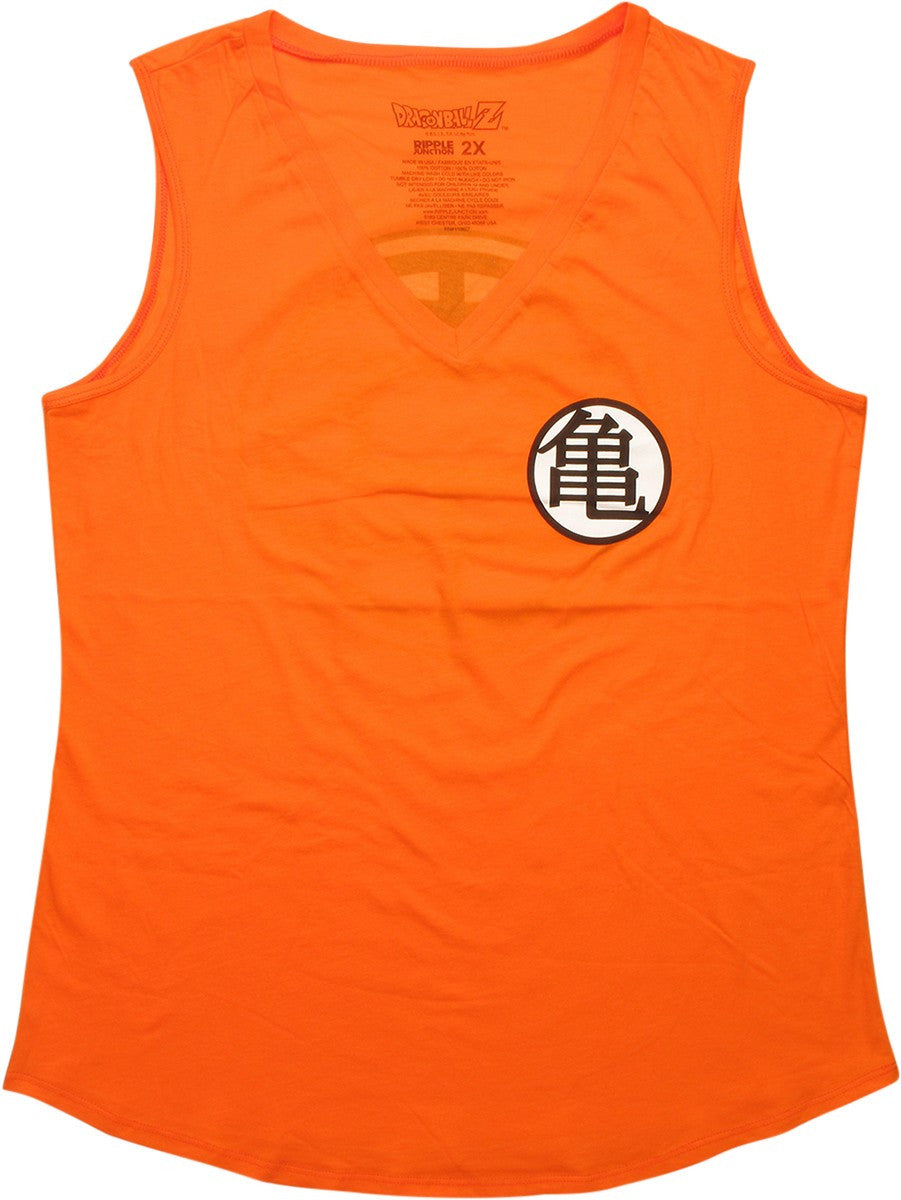 Dragon Ball Z Kame King Sleeveless Juniors T-Shirt