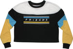 Friends Logo Long Sleeve Crop Juniors T-Shirt