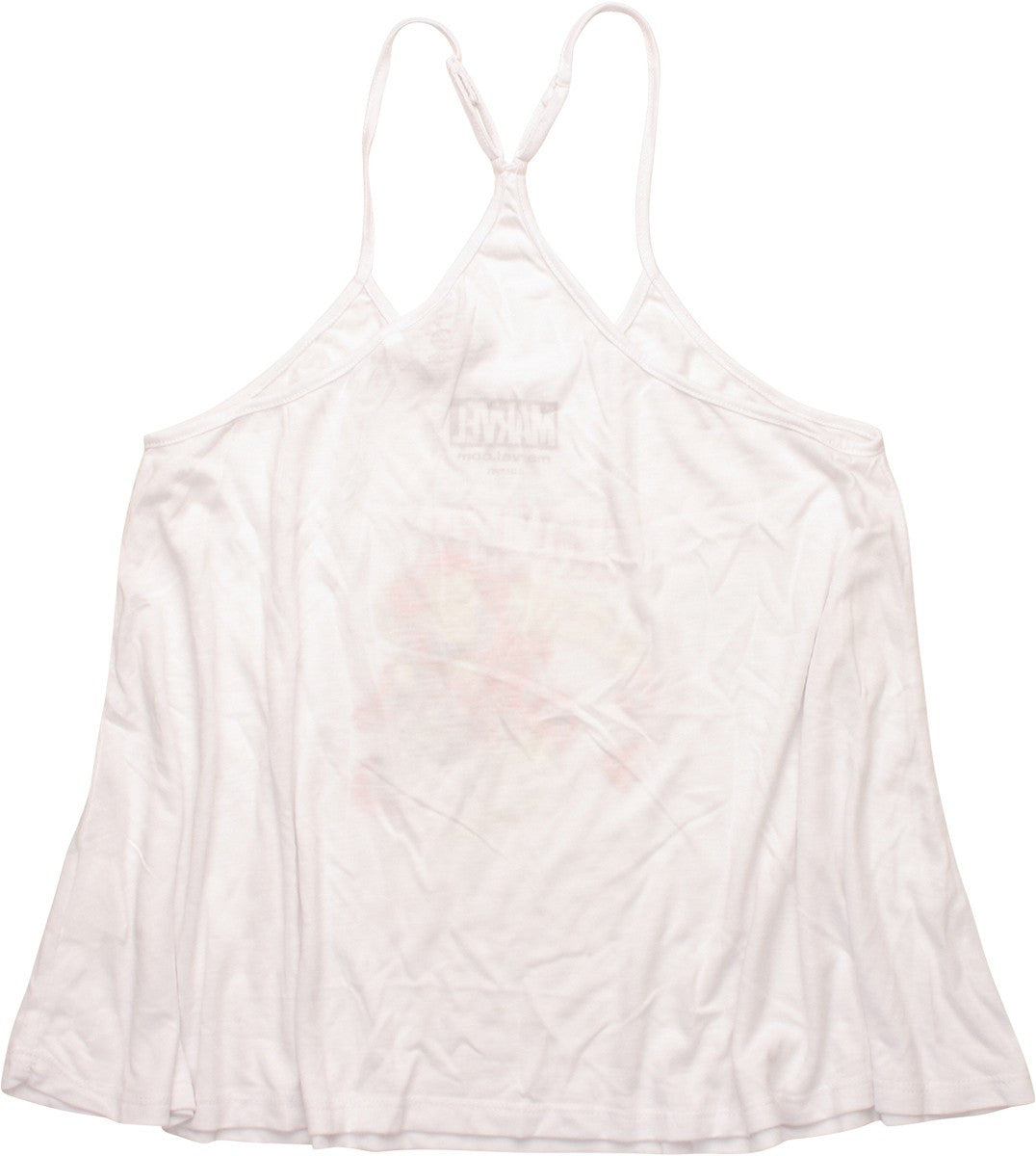 Invincible Iron Man Drape Racer Strap Ladies Tee