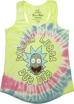 Rick and Morty Wubba Lubba TD Juniors Tank Top