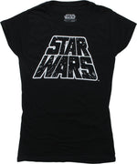 Star Wars Name Hyperspace Black Juniors T-Shirt