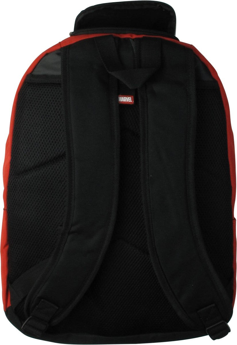 Deadpool Face Mask Red Backpack