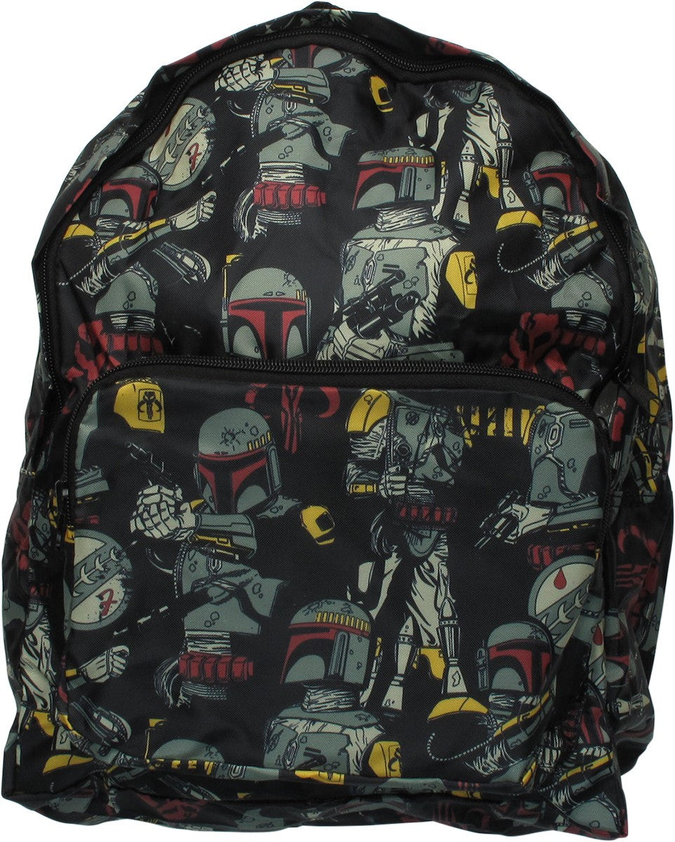 Star Wars Boba Fett Mandalorian Packable Backpack