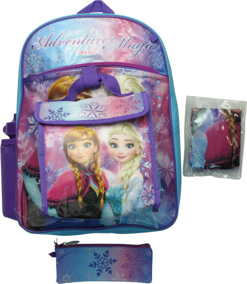 Frozen Adventure Magic 5 Piece Backpack Set