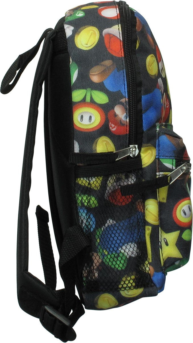 Super Mario Icons Mini Backpack
