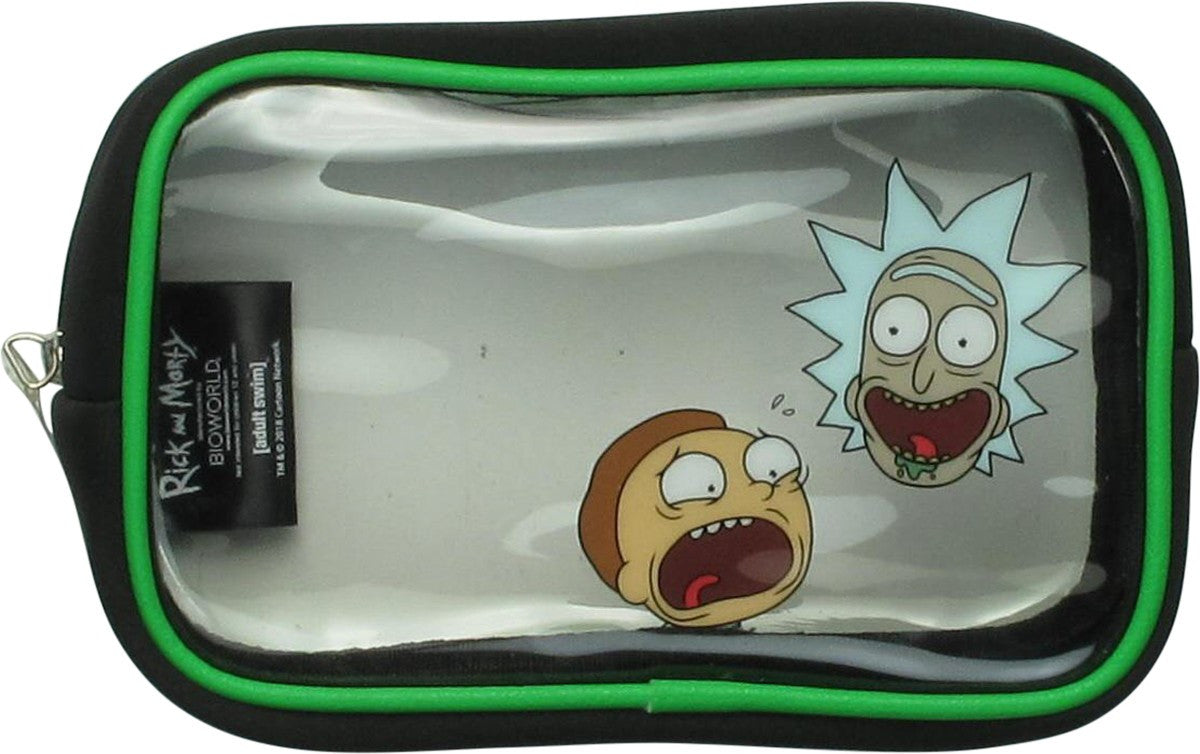 Rick and Morty 3 Piece Cosmetic Bag Set