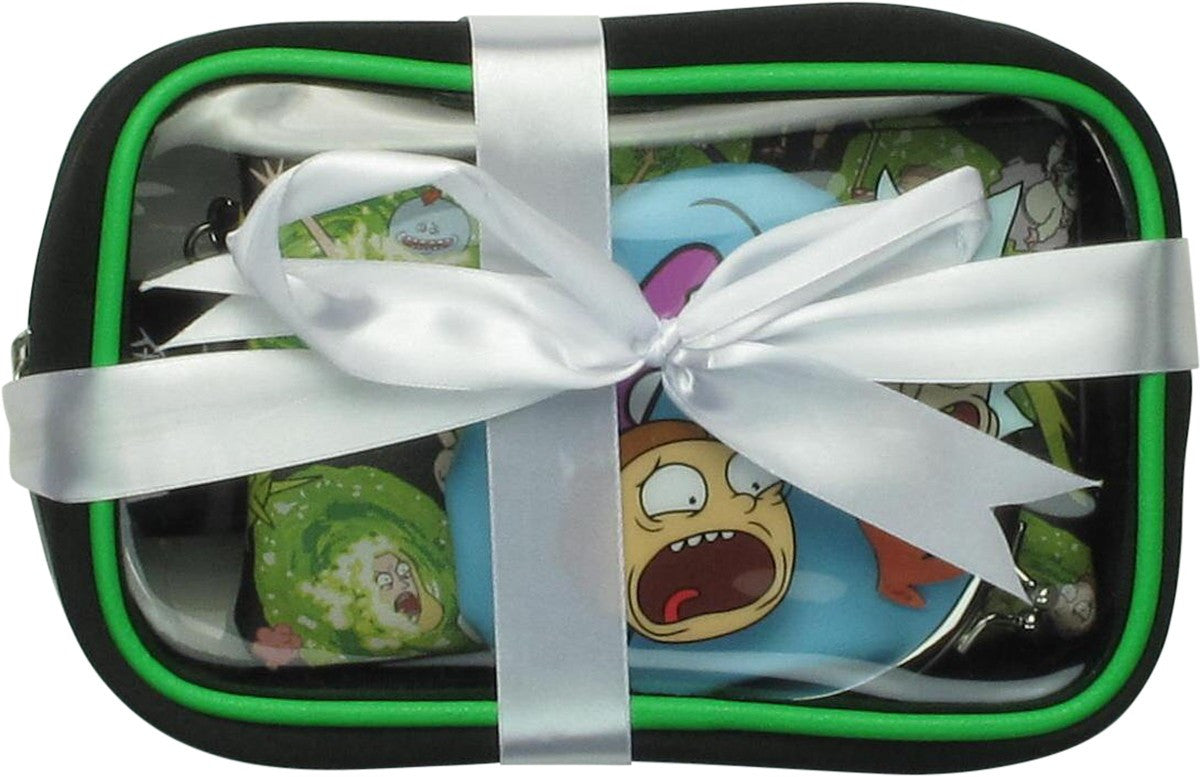 Rick and Morty 3 Piece Cosmetic Bag Set