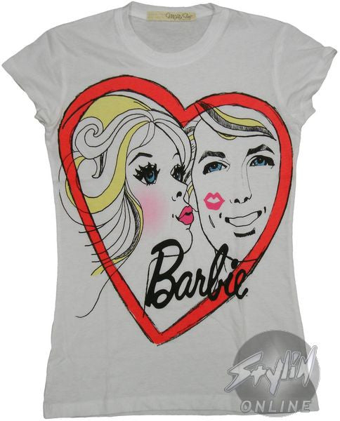 Barbie Heart Baby Tee