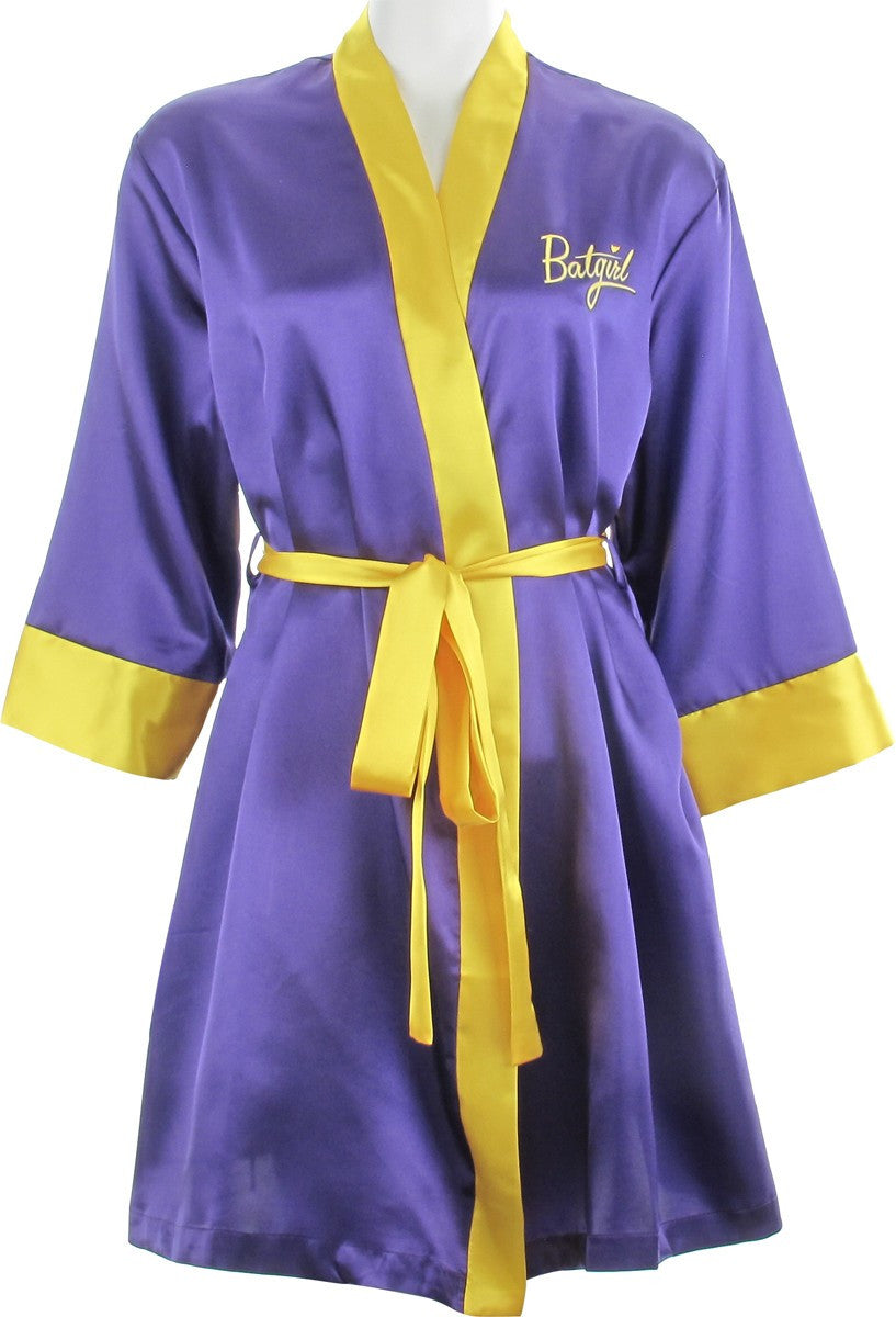 Batgirl Bombshell Satin Junior Robe