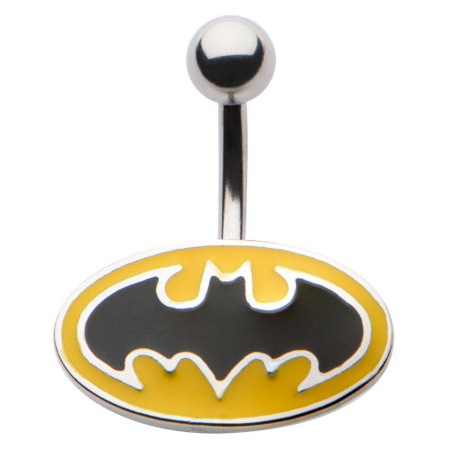 Batman 3D Logo Belly Ring