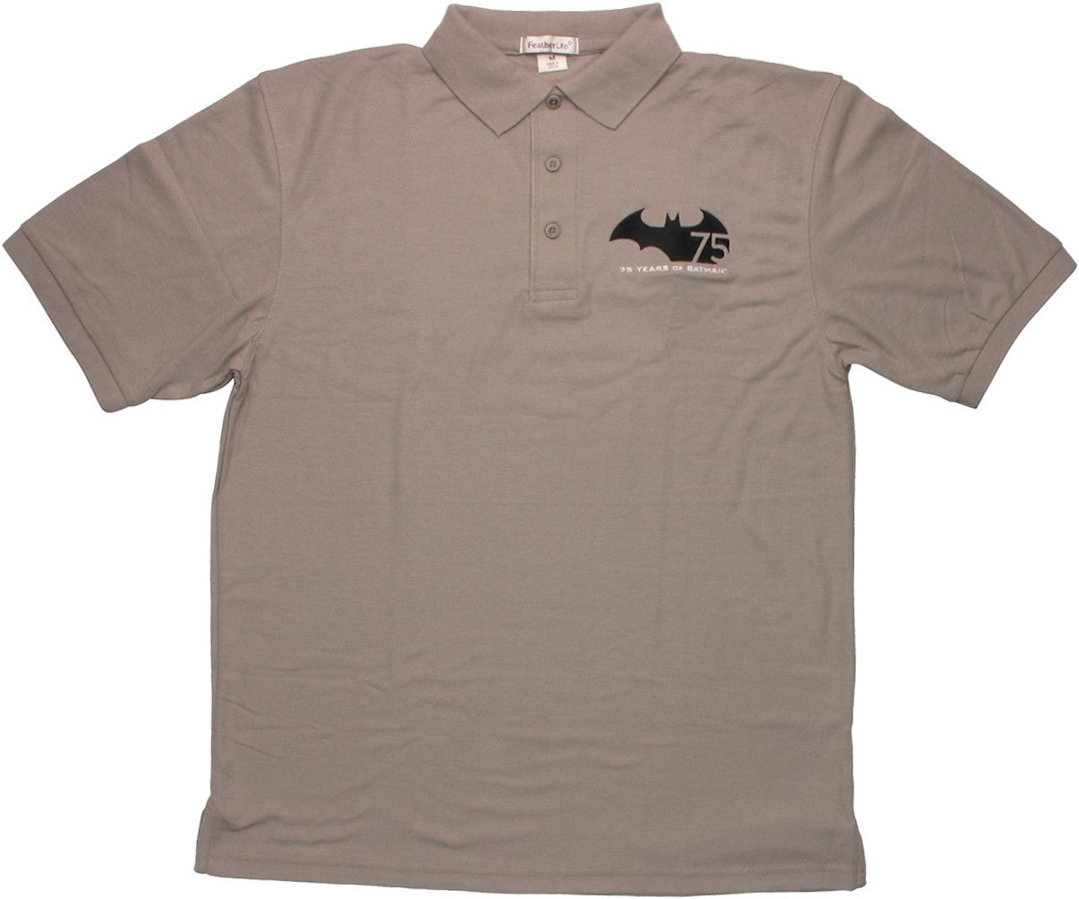 Batman 75 Years Logo Polo Shirt