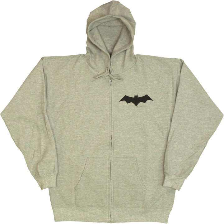 Batman Animated Logo Zip Hoodie