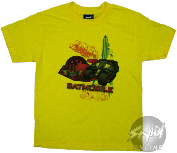 Batman Batmobile Youth T-Shirt