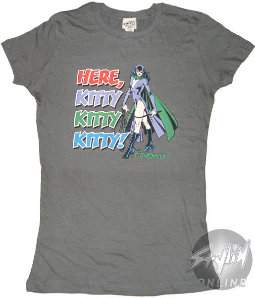 Catwoman Here Kitty Baby Tee