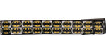 Batman Checker Board Logos Wide Mesh Belt