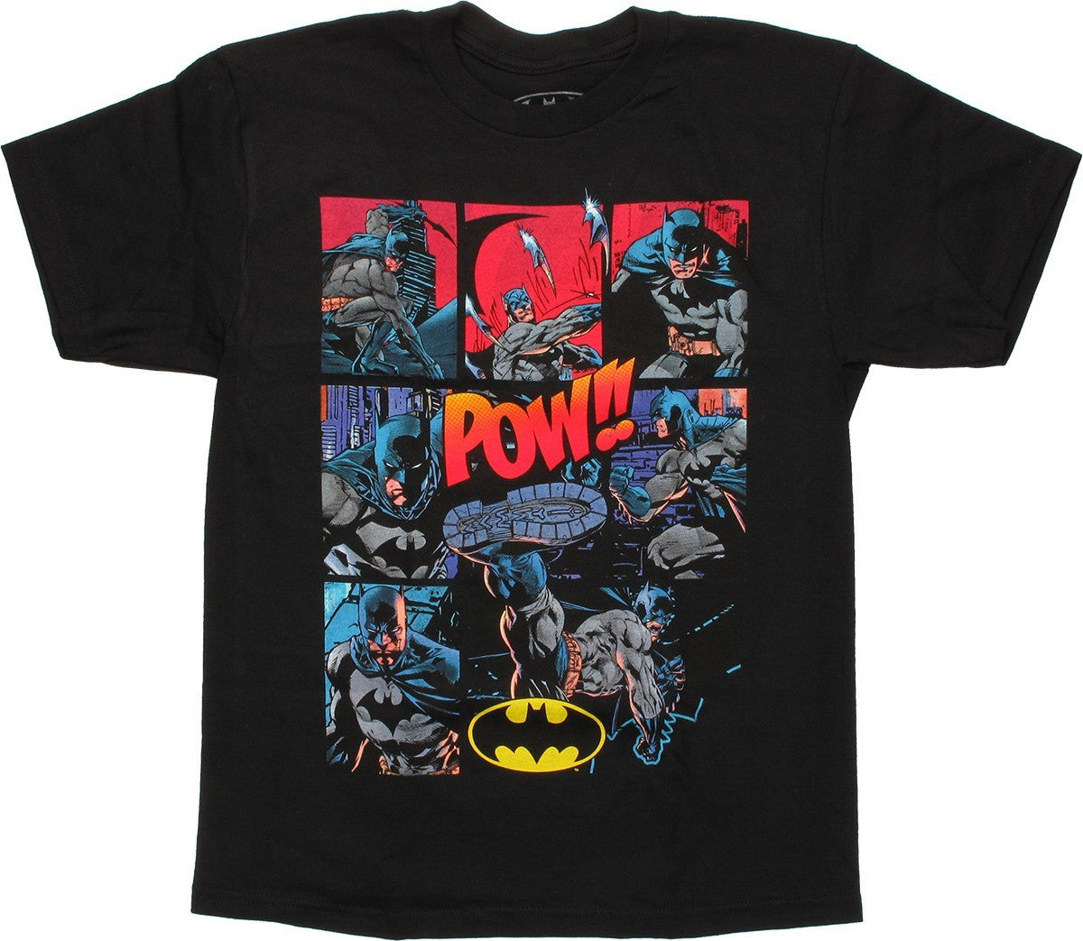 Batman Comic Panels Youth T Shirt