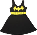 Batman Costume Suit A Line Scoop Neck Dress