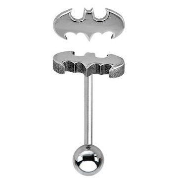 Batman Die Cut Logo Barbell