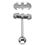 Batman Die Cut Logo Barbell