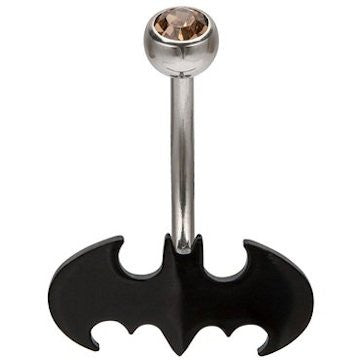 Batman Die Cut Logo Belly Ring
