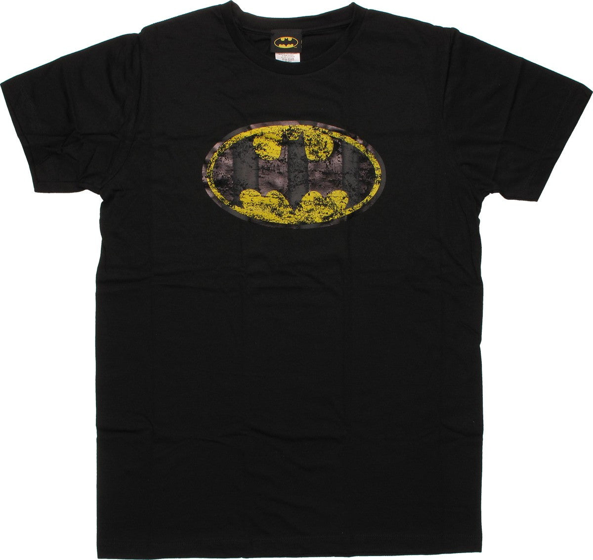 Batman Distressed Logo T-Shirt Sheer
