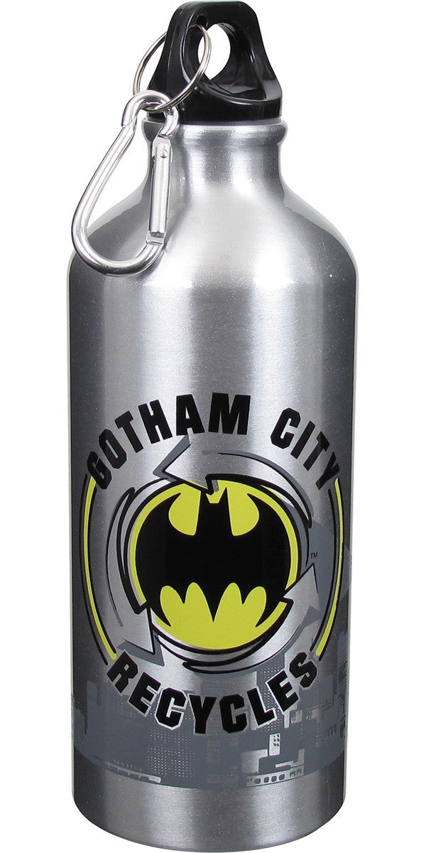 Batman Gotham City Recycles Metal Water Bottle