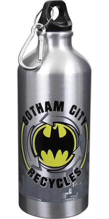 Batman Gotham City Recycles Metal Water Bottle
