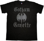 Batman Gotham Gazette T Shirt Sheer