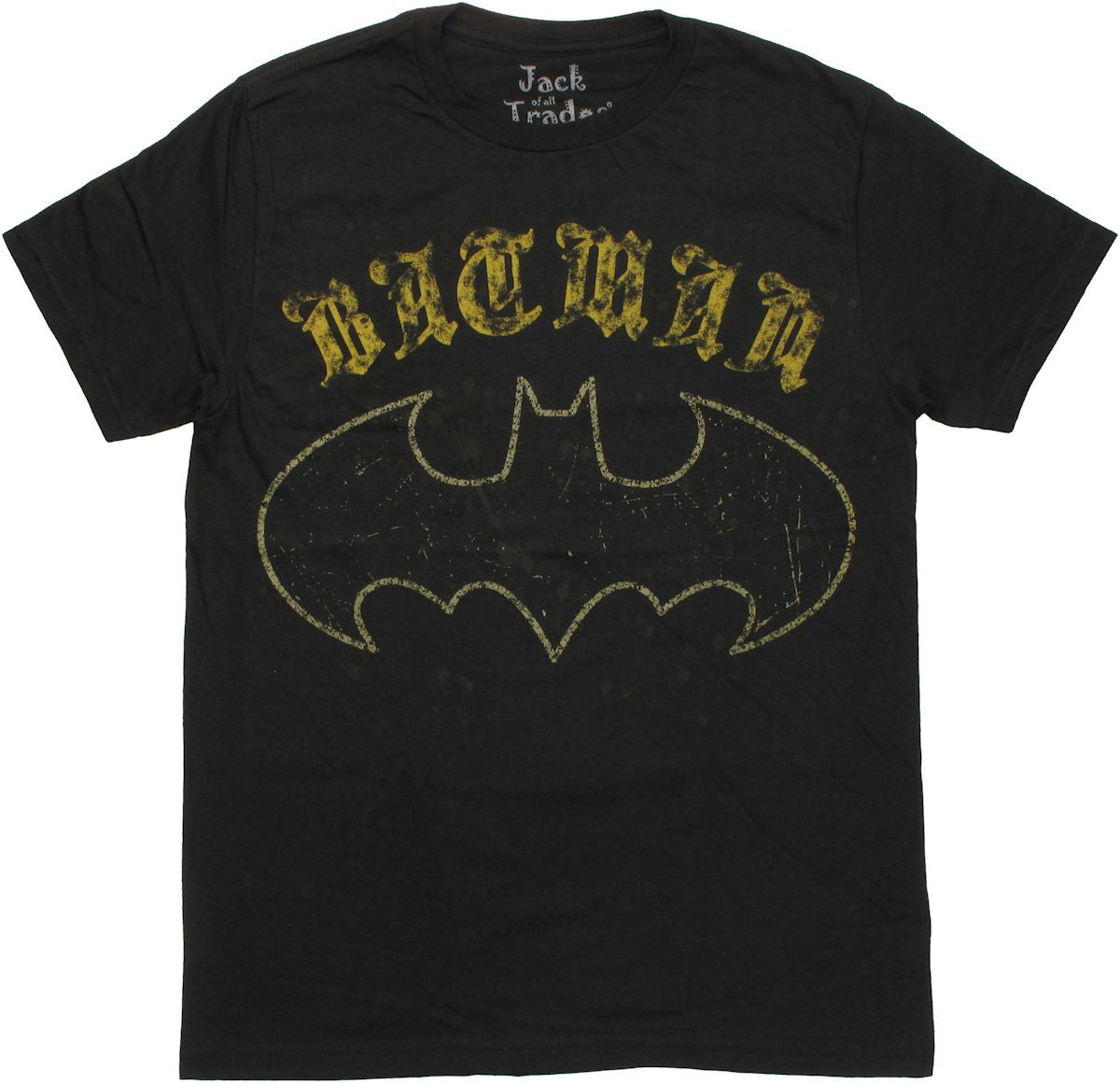 Batman Gothic Logo T Shirt Sheer